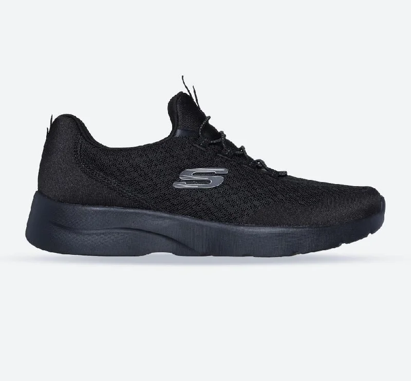 Unique Design Women's Wide Fit Skechers 149657 Dynamight 2.0 Real Smooth Sneakers - Black