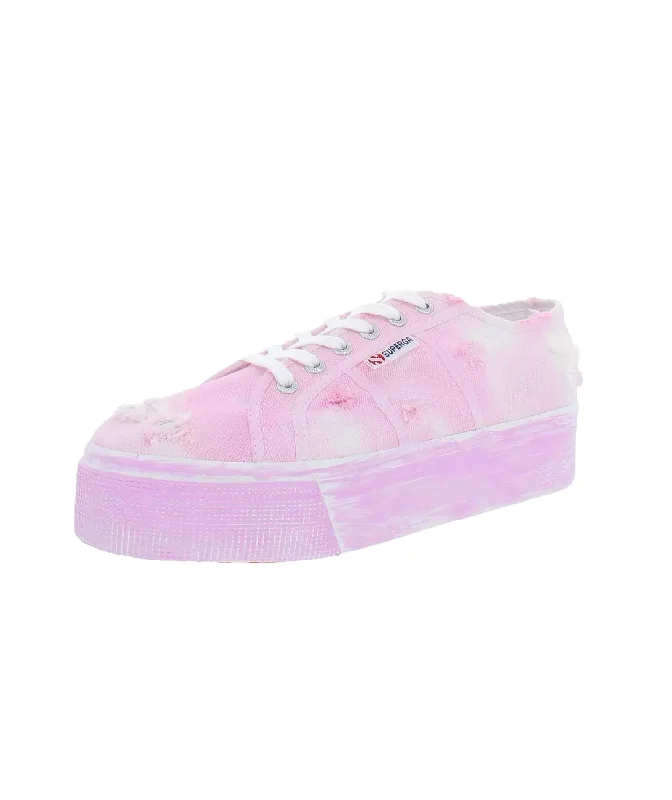Fashionable and versatile Women's 2790 Platform Sneaker In Stonewash Pink