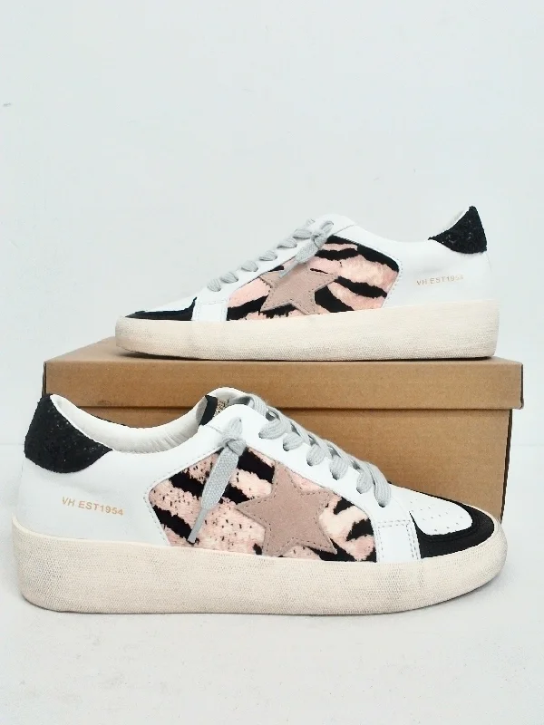 Comfortable down Vintage Havana Women's Clyde Blush Multi Sneakers Size 8.5 M