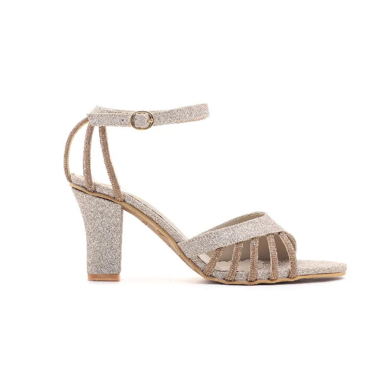 Loose Fit Golden Fancy Sandal FN5402
