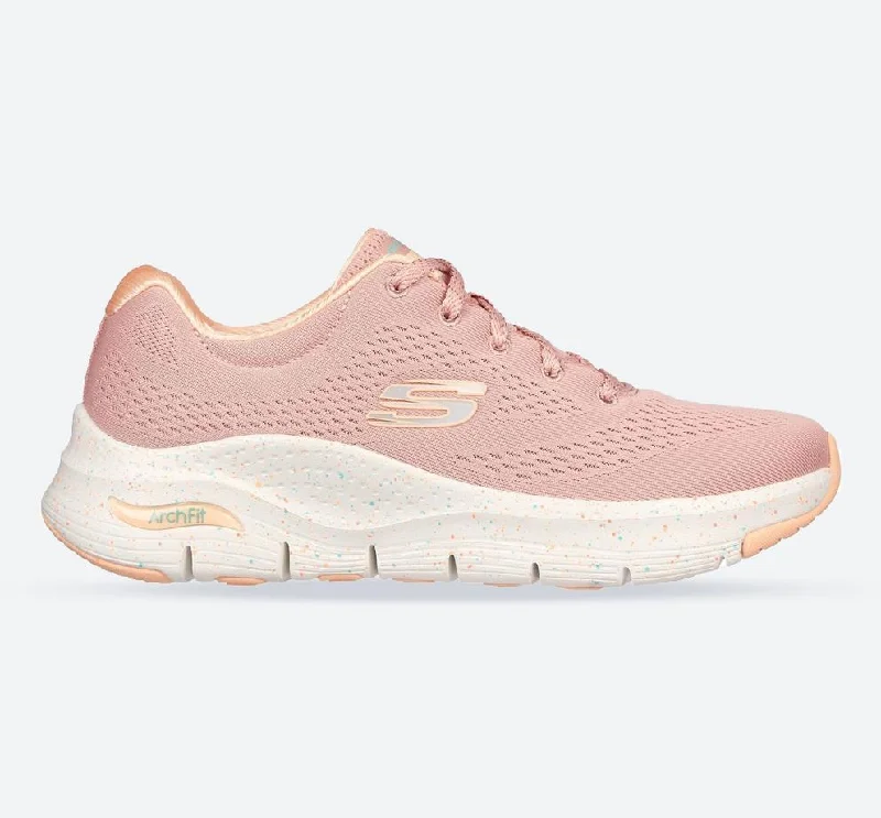 Classic Style Women's Wide Fit Skechers 149566 Arch Fit Freckle Me Sneakers