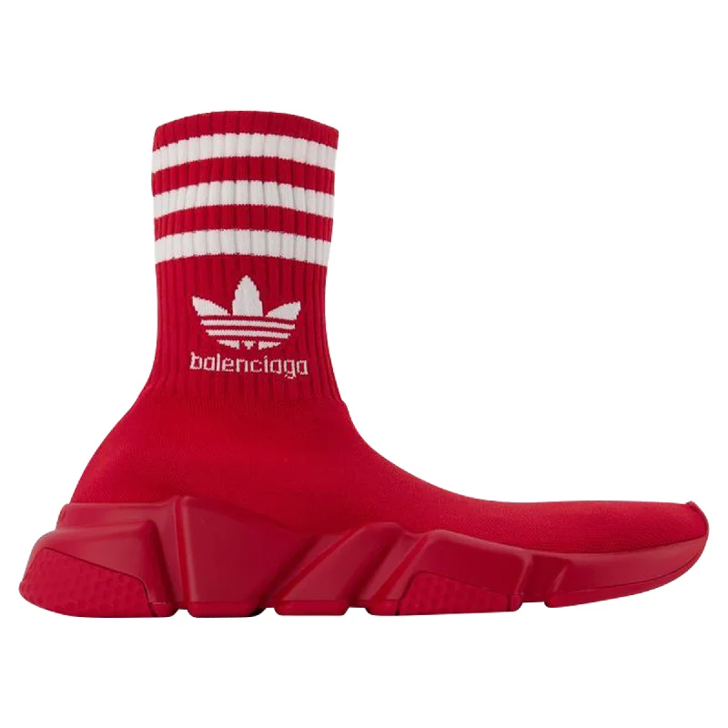 Wearable At Home Or Out Speed Lt Adidas Sneakers - Balenciaga - Red/Logo White