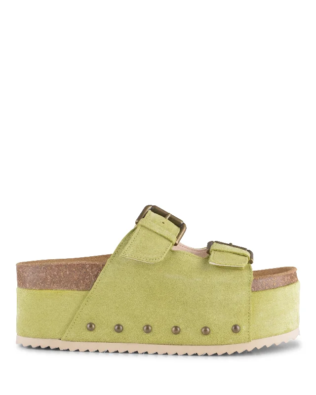 Fun and cute Frida Pistachio Leather