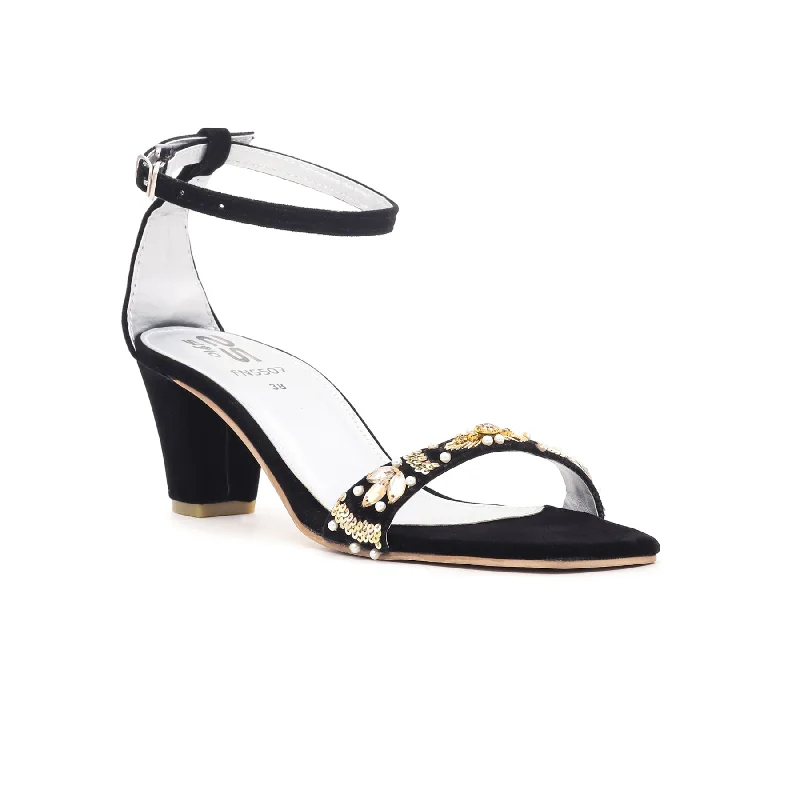 Sports Tights Black Fancy Sandal FN5507