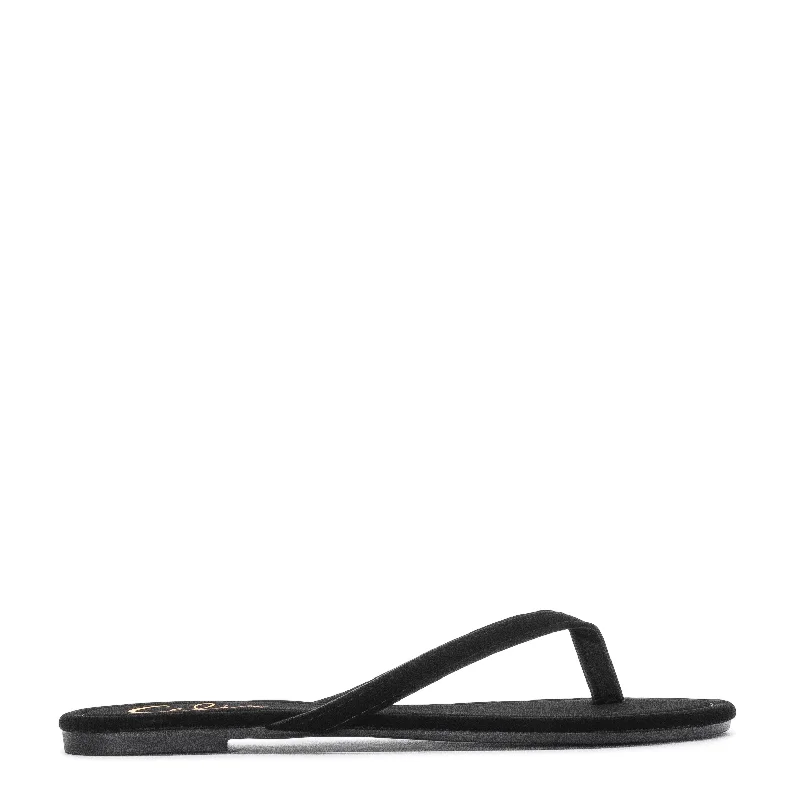 Black And White Style Gable Flip Flop - Womens