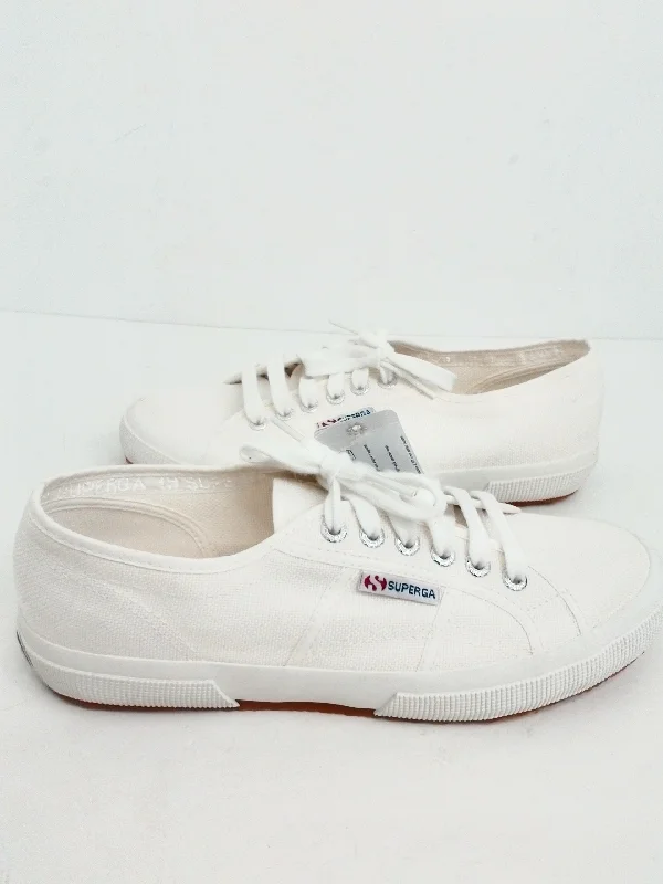 Sports Comfort Style Superga Women's White Sneakers Size 9
