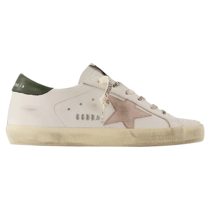 High-quality fabrics Super Star Sneakers - Golden Goose Deluxe Brand - Leather - White