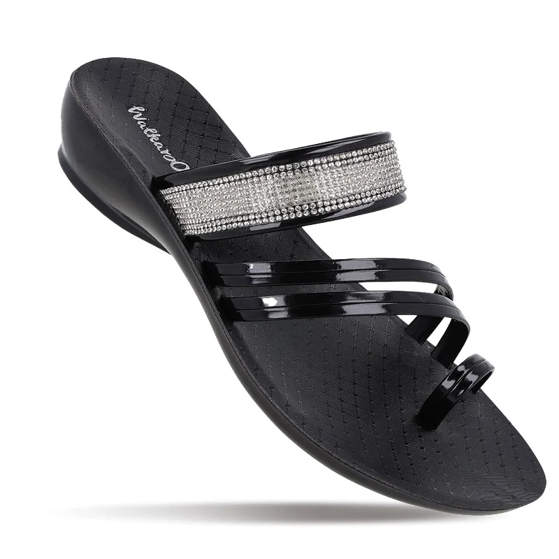Low-key Luxury Women's Daily Wear Sandals  - WL7496 Black