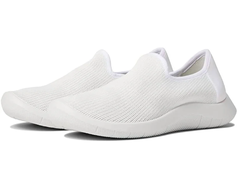 Romantic And Fresh Gaia Slip On Sneaker In White