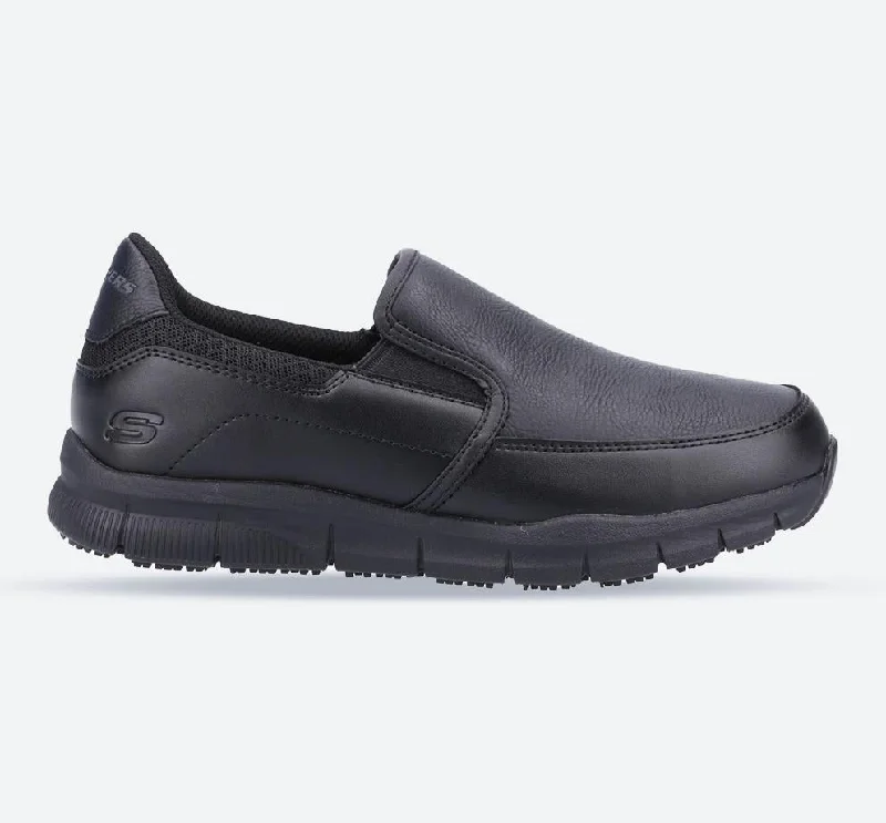 Amazing design Women's Wide Fit Skechers 77236EC Nampa Annod Occupational Sneakers