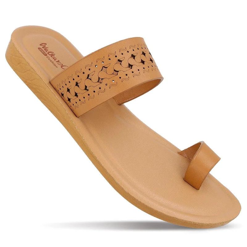 Fashionable and casual Women's Daily Wear Sandals - WE2357 Beige