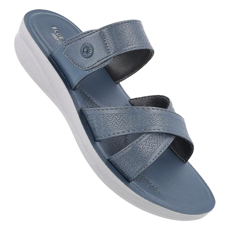 Design sense Women's Daily Wear Sandals - BT2345 Teal Blue