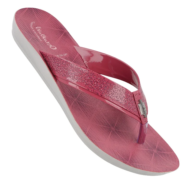 Warm and substantial Women's Daily Wear Sandal  - WL7132 Fig