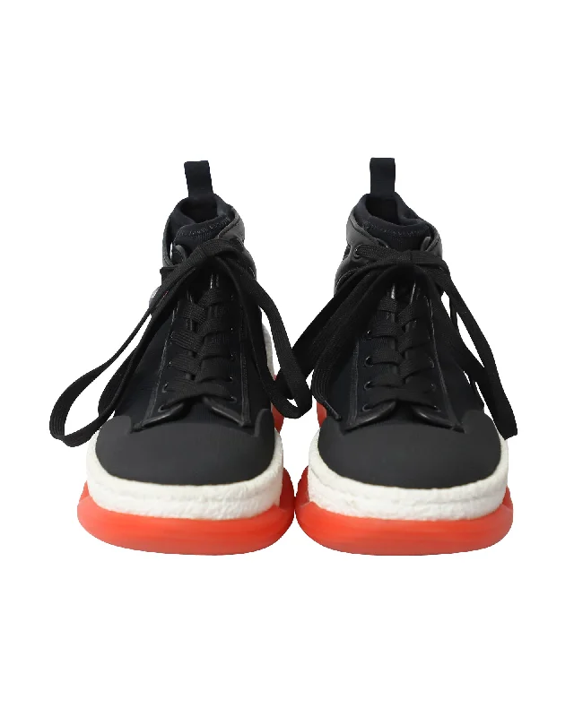 Low-key Luxury Alexander Wang Chunky Mesh Trainers in Black Cotton