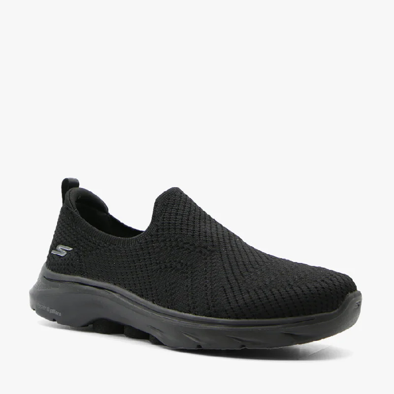 Sports fitness shoes GO WALK 7-AMINA BLACK/BLACK