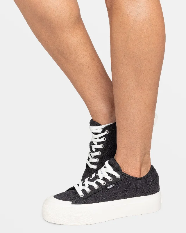Sports Vitality Style Cruizer Platform Shoes - Black