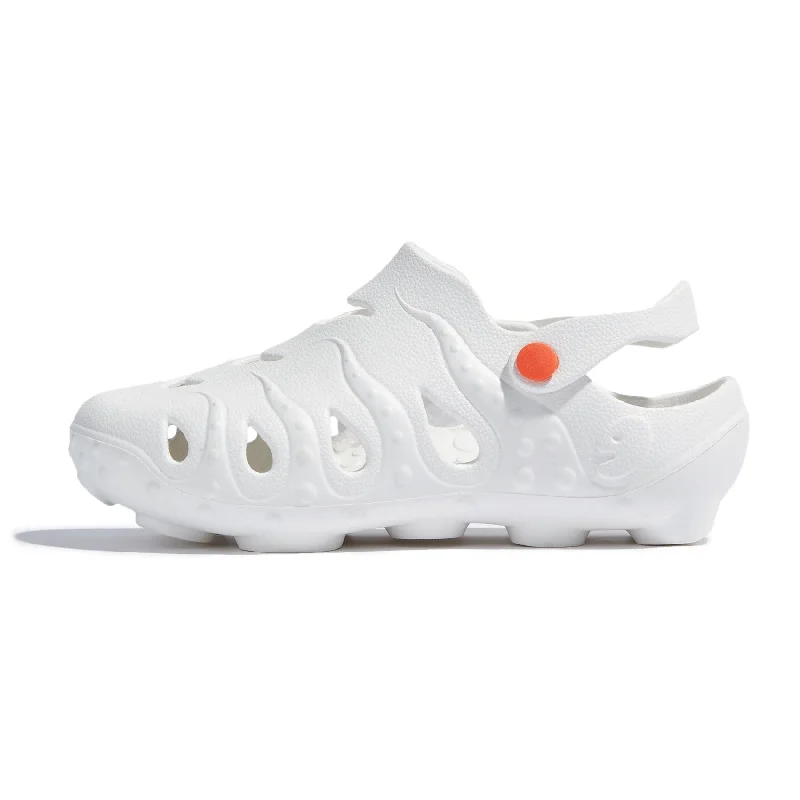 Cool Breeze At Night Bright-Moon White Octopus I Women