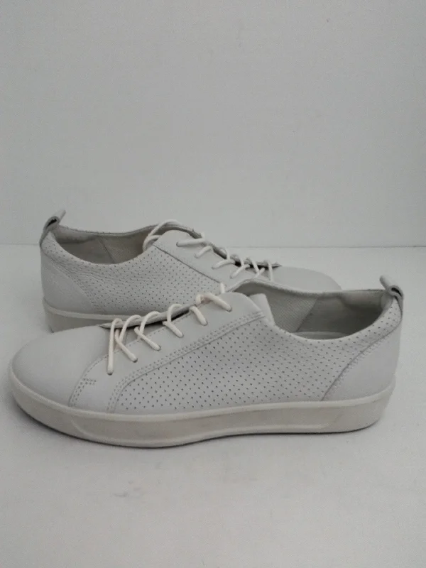Trendy Traveler ecco Danish Design Women's White Leather Sneakers Size 9