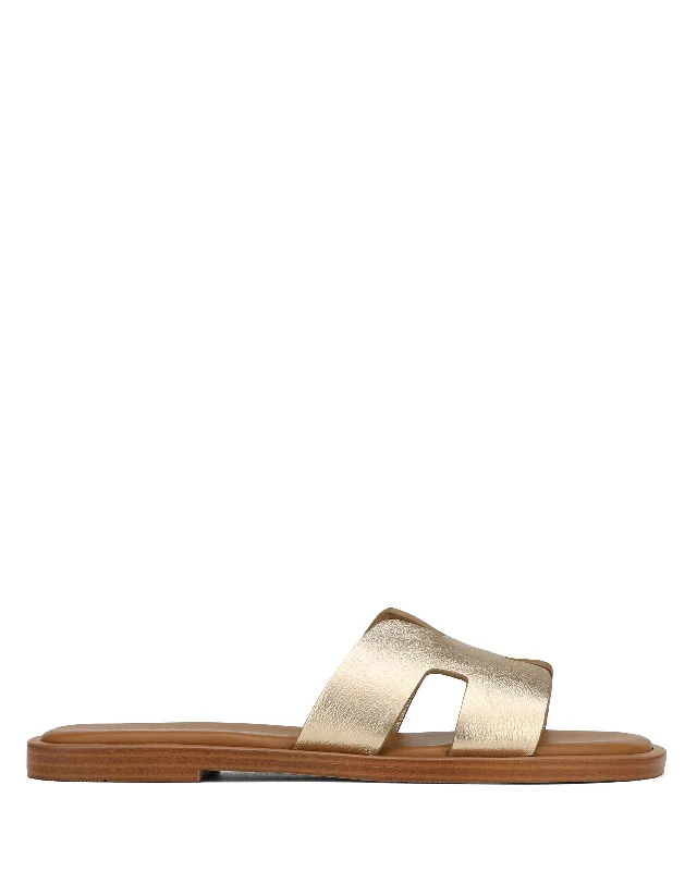 Noble Temperament Liz Leather Gold