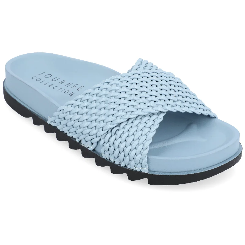 Trendy Traveler Journee Collection Women's Gretie Sandal