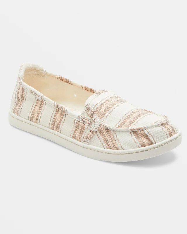 Printed pattern Minnow Slip-On Shoes - Light Brown/White