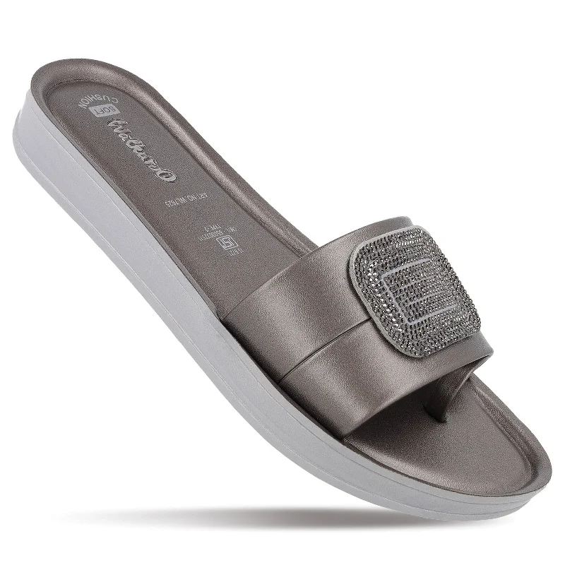 Wandering freely Women's Slide Sandals  - WL7625 Grey