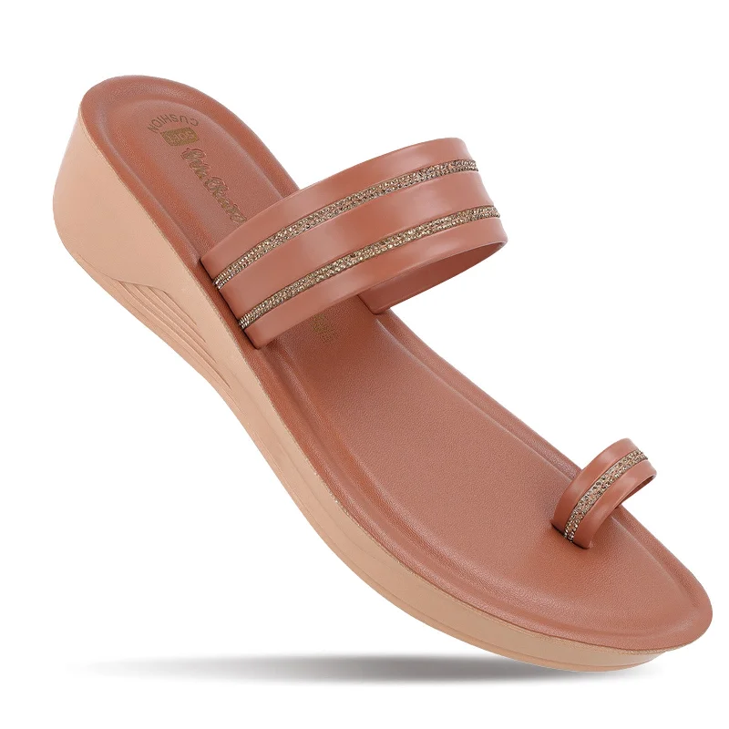 Fashionable and casual Women's Daily Wear Sandals  - WL7575 Blush
