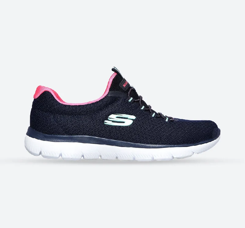 Unique Design Womens Wide Fit Skechers Summits 12980 Walking Sneakers