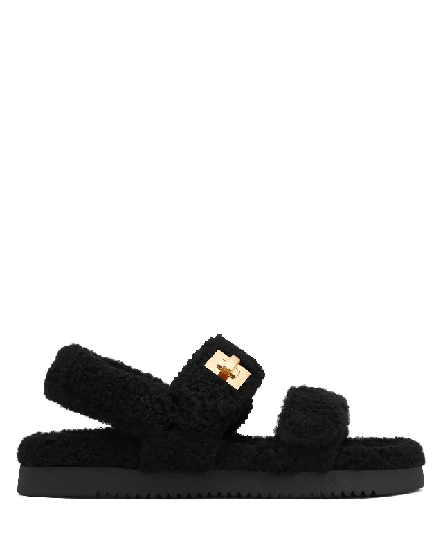 Sports Vitality Style Maldive Shearling Black