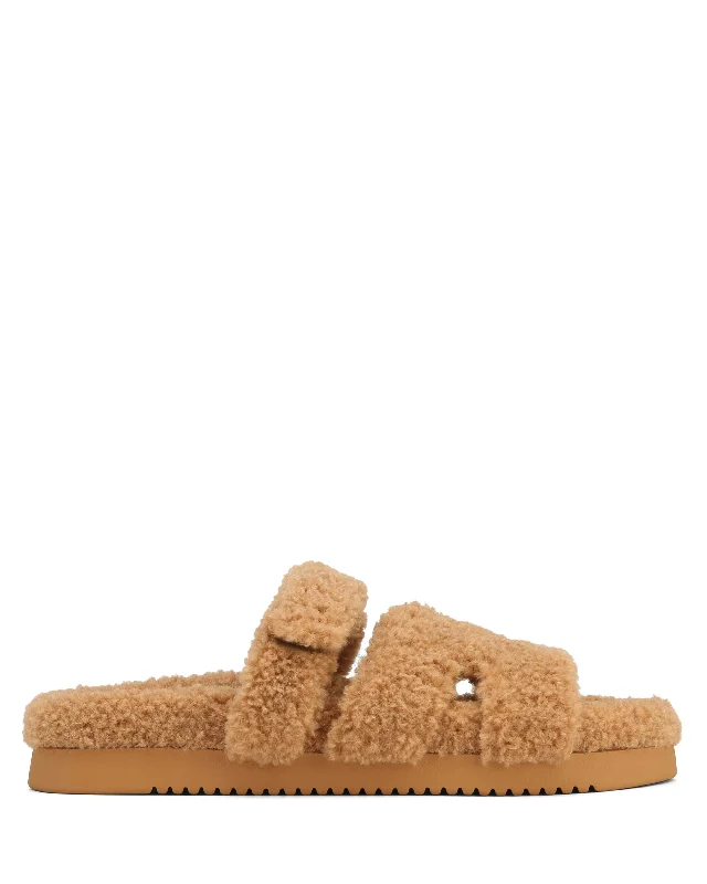 Diamond Series Montaine Shearling Camel