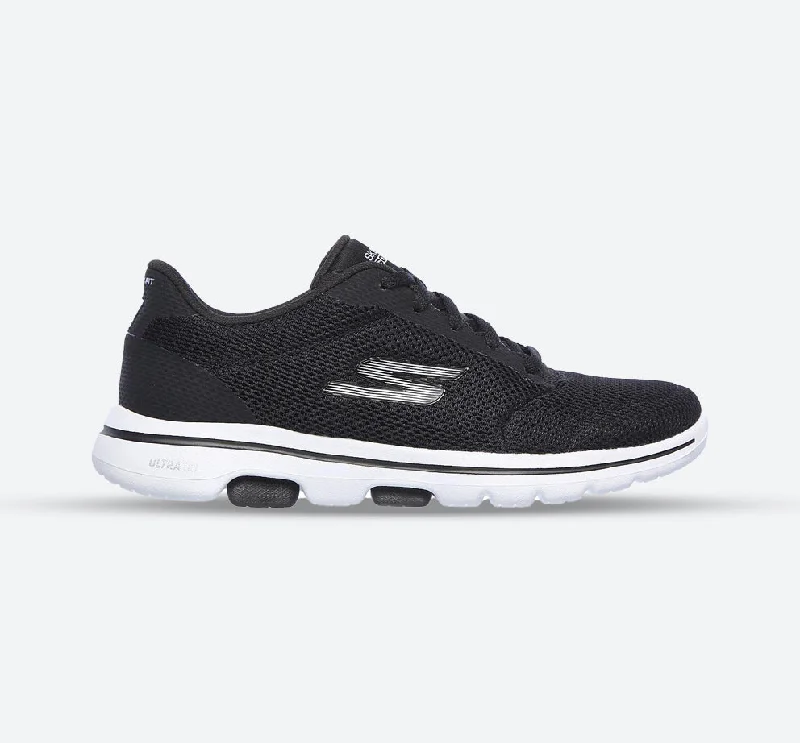 High-end atmosphere Womens Wide Fit Skechers Go Walk 5-15902 Walking Sneakers