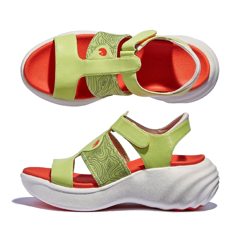 Sports fitness shoes Daiquiri Green Sitges I Women