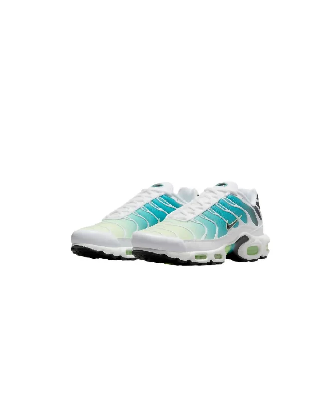 Warm and substantial Women's Air Max Plus Sneakers In White/black-Dusty Cactus