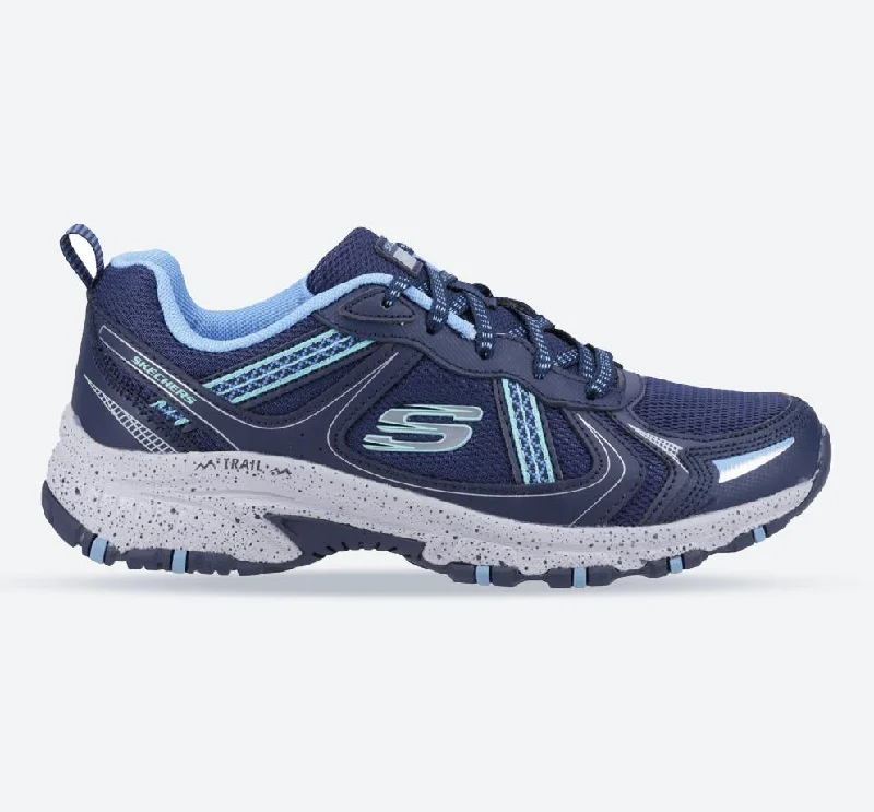 High waist design Women's Wide Fit Skechers 149820 Hillcrest Vast Adventure Sneakers - Navy/Blue