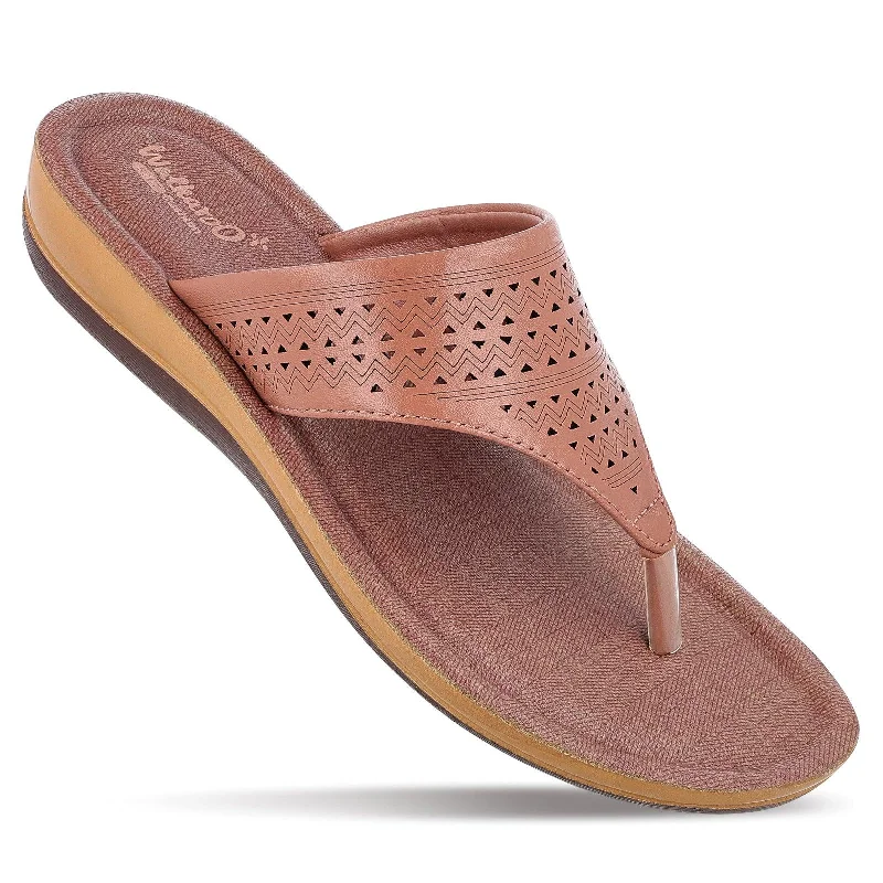 Windbreaker fashion Women's Daily Wear Sandal  - WE2022 Blush