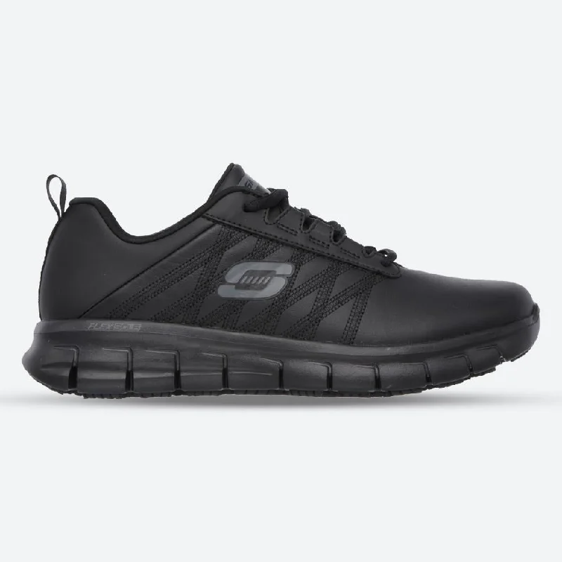 Elegant And Noble Women's Wide Fit Skechers 76576EC Sure Track Erath Occupational Sneakers
