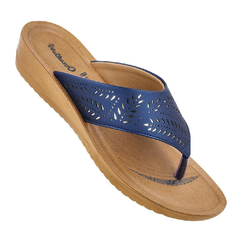 Dynamic Fashion Women's Daily Wear Sandals  - WL7165 Teal Blue