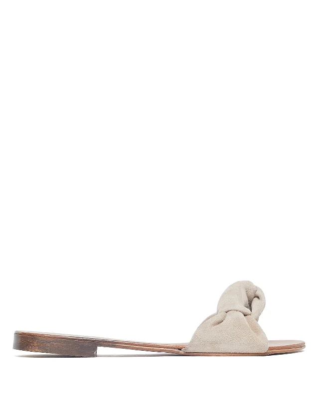 Comfortable down Bice Suede Sand