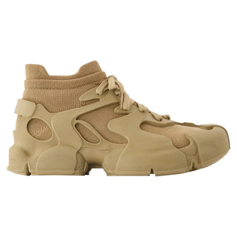 Printed pattern Tossu Sneakers - Camper - Leather - Beige
