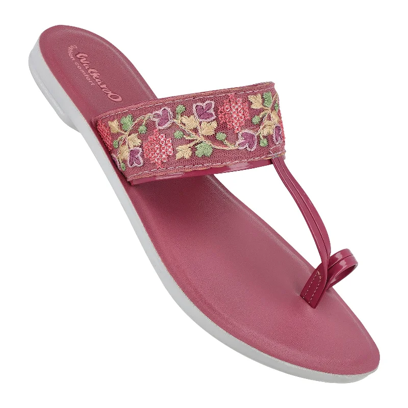 Knowledge And Elegance Women's Daily Wear Sandals  - WL7476 Fig