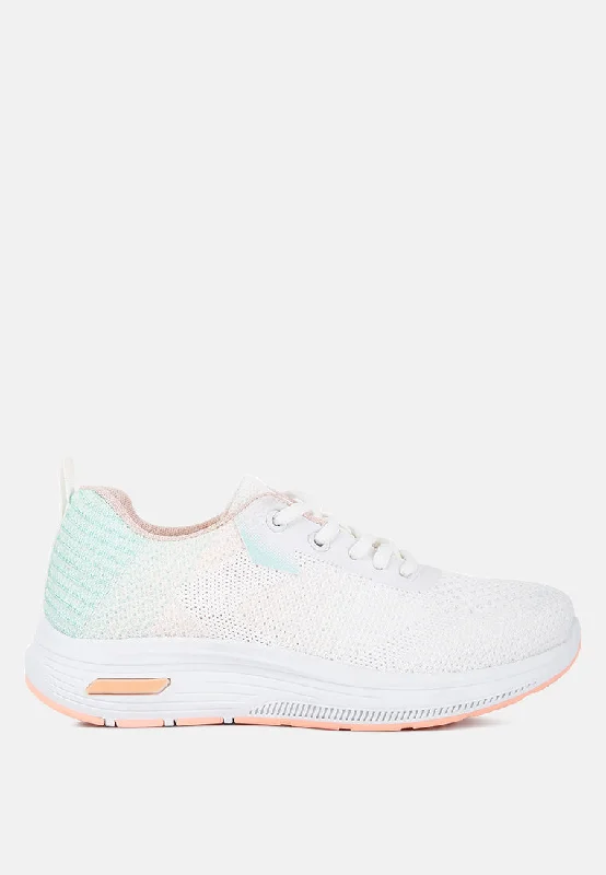 Unique prints Synthia Contrasting Chunky Sneakers