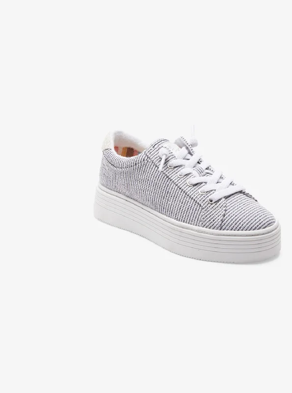 High waist design Sheilahh 2.0 Shoes - Navy/White