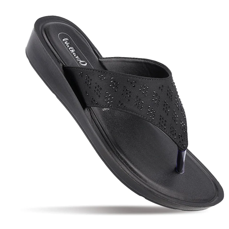 Noble Temperament Women's Daily Wear Sandals  - WL7174 Black