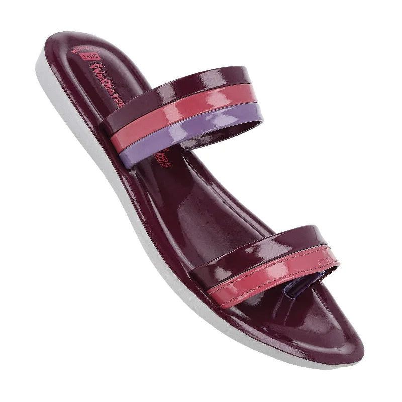 Slim Fit Women's Daily Wear Sandal  - WL7601 Dark Grape
