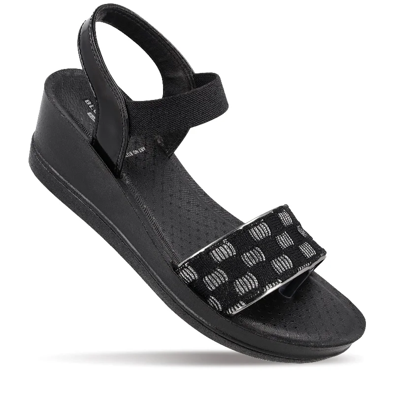 Classic Series Walkaroo Womens Sandal  - BT2731 Black