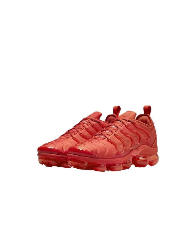 Sports outdoor style Women's Air Vapormax Plus Sneakers In Mantra Orange/cinnabar-Orange