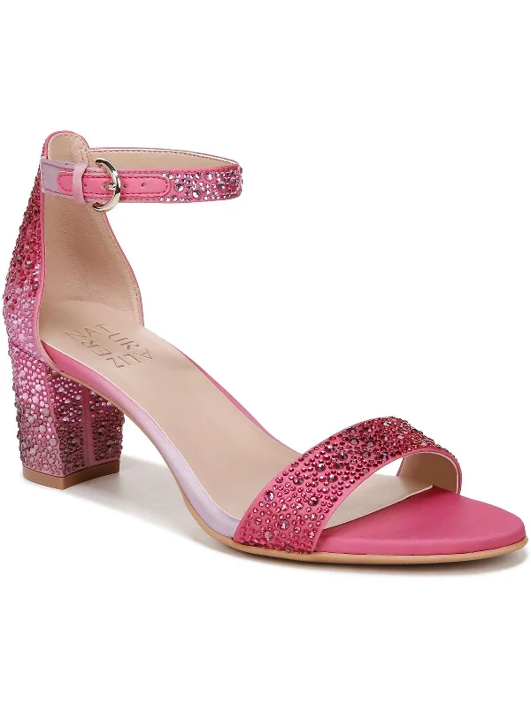 Affordable selection Vera Shine Womens Satin Embellished Heels