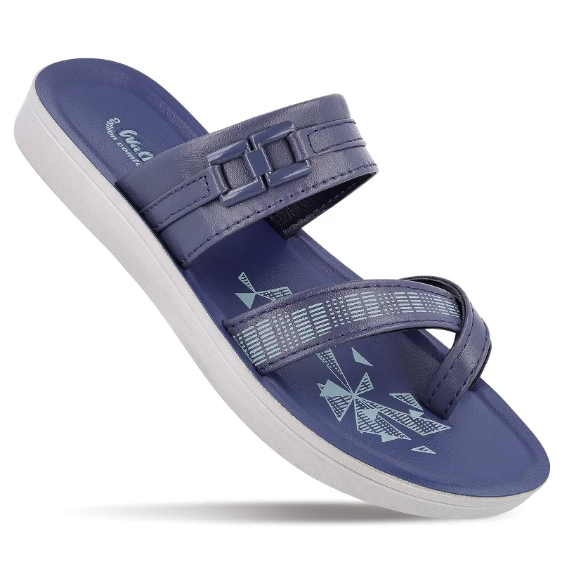Street Fashion Walkaroo Womens Sandal  - WL7473 Blue