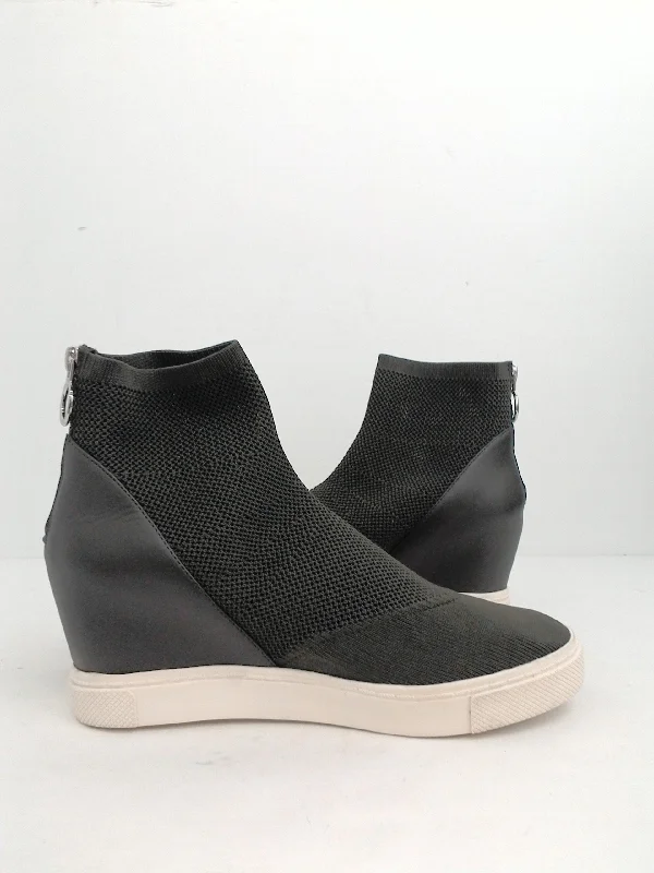 Nightclub Style Steve Madden Women's Green Wedge Sneaker Size 10