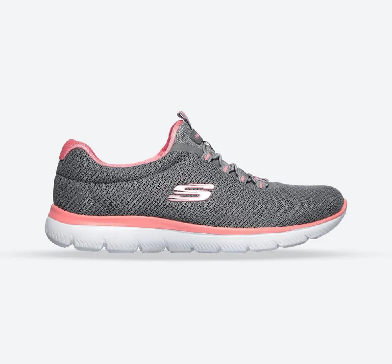 Casual And Versatile Womens Wide Fit Skechers 12980 Summits Walking Sneakers